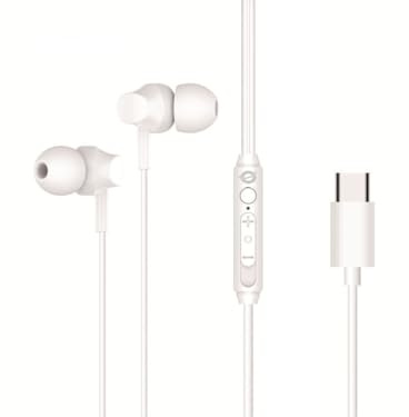 Conceptronic In-Ear Headset mit USB-C Anschluss und Mikrofon, Kabelgebunden