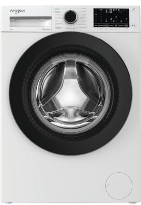 Whirlpool WAM 049WB IT Lavatrice 10 kg 1400 giri/min, Classe A | Libera Installazione, Carica Frontale, Tecnologia 6° SENSO, Sense Wash, Autodose, HomeWhiz, 84,5 x 60 x 58 cm (AxLxP)