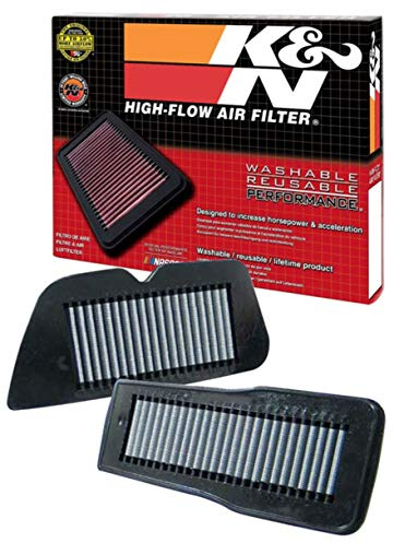 K&N Filters SU-1487 Motorrad Motorräume | kompatibel mit Suzuki VS1400 Intruder 1987-2009 (2 Stück) (SU-1487)