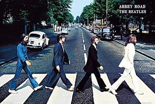 Close Up Beatles Poster Abbey Road (91,5 cm x 61 cm)