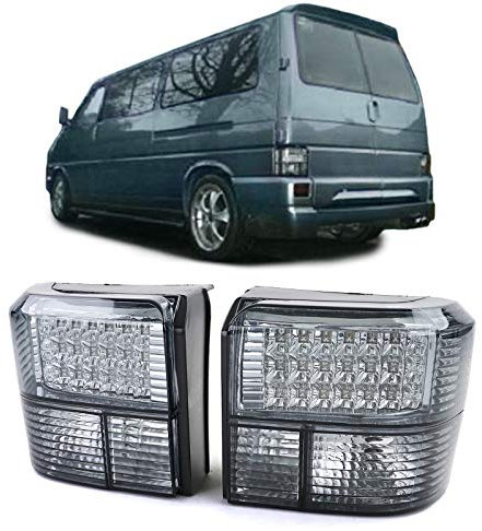 LED Rückleuchten Schwarz Smoke für VW Bus Transporter T4 90-03