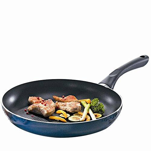 Krüger Aluminium Bratpfanne Troja Ø 20 cm|Induktion|Antihaft-Versiegelung | Induktionsgeeignet | Spülmaschinengeeignet | Backofenfest bis 150°C | Schnelle Wärmeaufnahme | Für den Küchenalltag