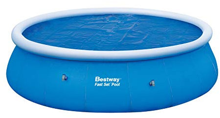 Bestway Fast Set Solar Pool Cover - 18 feet, Blue