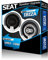 Seat Ibiza puerta delantera altavoces Fli Audio coche juego de altavoces de 210 W