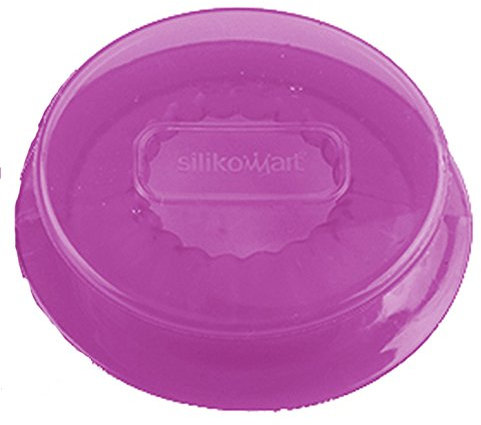 Silikomart | Silikondeckel CAPFLEX XL, Farbe Rosa, Maße Durchmesser 105 mm, Elastisch und Spülmaschinenfest