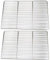2-teiliger Edelstahl Grillrost 60 x 44,5 cm nur 10 mm Lichter Stababstand ! für Weber Spirit 310 320 330 bis Modell 2024