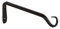 Blumenhalter Blumenhaken haken 195mm Ornament Blumenampel Haken Wandhaken