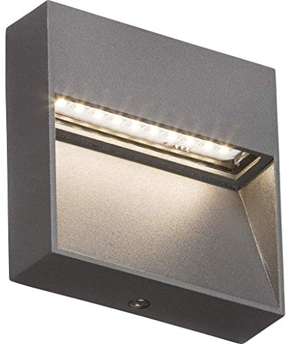 Knightsbridge Guide Light, Die Cast Aluminium, 2 W, Grey