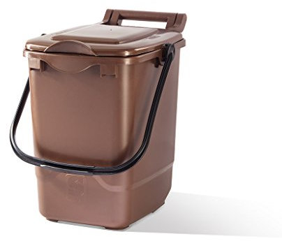 Straight 23 litre Kerbside Caddy (Brown)