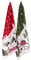 DII Urlaubsküchenhandtuch-Set, Weihnachts-Geschirrtücher zum Backen, Kochen und Unterhaltung, 45,7 x 71,1 cm, Baumhof, 2-teilig