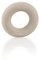 AFH Webshop Silikon Handtrainer und Fingertrainer | runder Handgriff Trainer | ergonomischer Fingertrainer Ring | Nagelhärter | Round Premium | beige | extra leicht