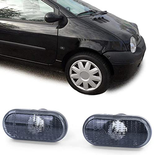 Seitenblinker schwarz smoke Paar für Renault 19 Clio 1 2 Twingo Megane 1 Laguna