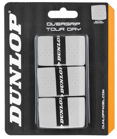 Dunlop Tour Dry Overgrip In Weiss