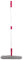 Kleeneze KL026750UFEU7 2-in-1 Flexi Mop with Extendable Neck - Treated with Anti Bac Protection, Double Sided, Washing & Drying, 180° Flexible Neck, Detachable Machine Washable Head, Sponge Floor Mop