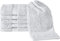 REDBEST Gästetuch 6er-Pack Chicago weiß Größe 30x50 cm - saugstark, strapazierfähig, ideal für Reisen, Sport (weitere Farben)