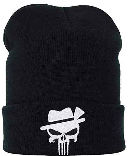EXPRESS-STICKEREI Lustige Strickmütze - Warme Wintermütze mit Spruch Alpen Skull Alpenrocker - Beanie für Damen und Herren - Unisex Wollmütze - Haube mit Spruch