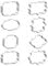 Cookie Cutters, niCWhite 8pcs Cookie Cutters Set Stainless Steel Plaque Frame Pastry Cutters Biscuit Sandwich Cutters Fondant Baking Cutter Molds for DIY Cake Sugarcraft Pastry Bakeware Decoration