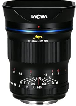 Venus Laowa Objectif 33 mm f/0,95 CF APO à grande ouverture pour appareil photo Fuji X Mount sans miroir