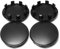 Neverstop 4 Stück schwarz 58 mm 53 mm 50 mm passend für 56 mm Autoradmitte Radkappe Radkappenabdeckung, für KIA Sportage Sorento Rio K5 Optima, für Hyundai