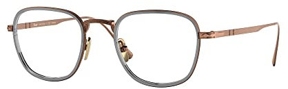 Brille Persol PO 5007 VT 8007 Brown/Gunmetal, Braun Gunmetal Grey, 47