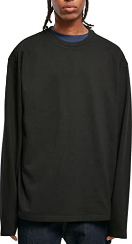 Urban Classics Men's Ultra Heavy Oversized Long Sleeve T-Shirt, Black, XXXXX-Large
