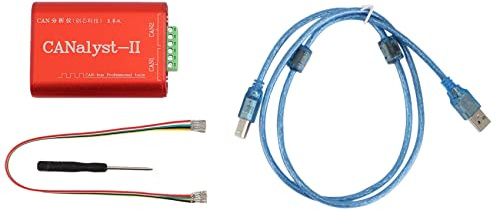 RUSWEST CAN CANalyst-II USB to -Bus Converter Compatible with ZLG USB to CAN