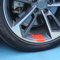 Auto Felgen Aufkleber Streifen,Hash Stripe Aufkleber Radnabe Aufkleber für 45,7cm-53,3cm Räder,12 Stück,rot