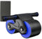 AB Roller Bauchtrainer, Automatic Rebound Aabdominal Wheel mit Knee Mat, Muskeldehnungs-Bauchrad AB Wheel for Abdominal Core Strength Training (Blau)