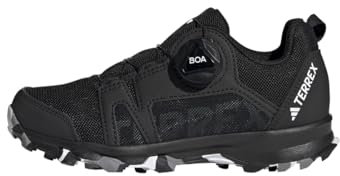 adidas Terrex Agravic BOA Trail Running Shoes Trailrunning-Schuhe, Core Black/Cloud White/Grey Three, 30 EU