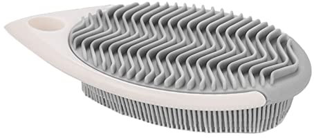 Brosse à linge en silicone Brosse de nettoyage multifonctionnelle Brosse à vêtements Brosse à chaussures douce Gadgets pour la maison (comme sur l'image, taille unique)