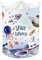 Clastyle 45L Blau Universum Astronaut Rakete Kinder Wäschekorb Planet Rund Spielzeug Kleidung Aufbewahrungskorb für Babyzimmer, 36x45 cm