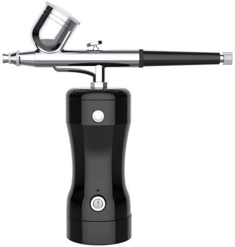 Airbrush Kit with Compressor, Portable Air Brush Pen USB Rechargable Spray Gun for Make up, Tattoo, Nail Art and Model Painting