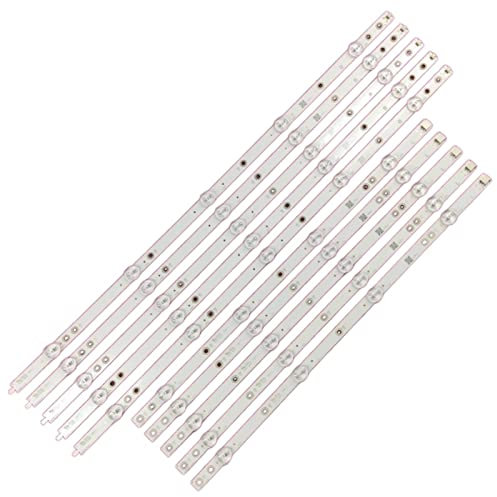 LoRier LED Backlight Strip Lamp 50inchTV TPT500U1-QVN03.U REV.S5B0T 50PUS6162 LB50086 LB50082 50PUS6272 LBM500M0501-GS-2(R) L Compatible with Philips Light Strip