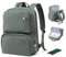 livbote Reiserucksack Handgepäck Flugzeug Travel Backpack Rucksack Easyjet Handgepäck 45x36x20 Grün