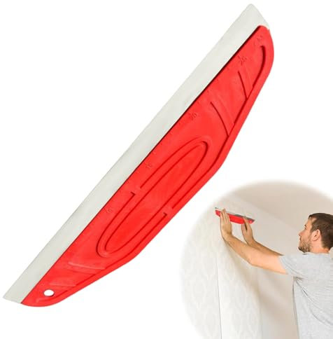 Paint Shield Cutting in Tools for Painting Paint Trim Guard Multi-Purpose Straight Edge Tool Paint Cutting in Tools for Painting Multipurpose Right Angle Tool for Cutting and Applying (Red)