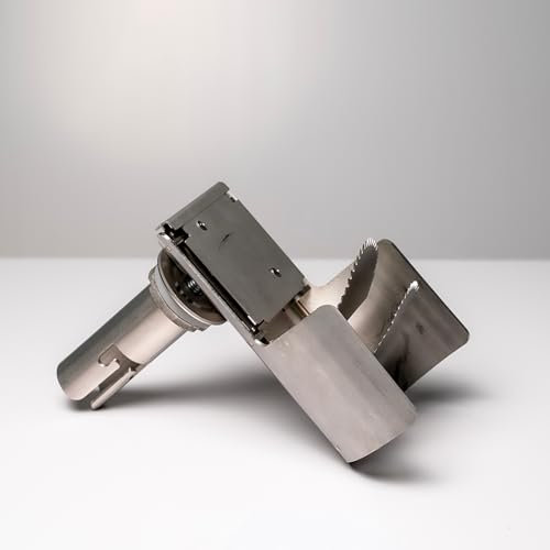 BERNATOM - BERNACLAP® Anti-Intrusion - Rats - Clapet Anti-Rats en INOX - Protection pour Le Système De Canalisation/WC - Barrière Physique Efficace & Durable - Ø113 à Ø118 mm