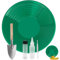 YSOOUA Gold Pan Kit Setaccio per Oro Bacino per la Ricerca dell'oro Gold Pan Kit Classificatore d'oro Ricerca Oro Pans Setaccio Accessori per sabbia oro miniere lavaggio manuale oro panning (Verde)