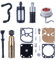 Atunee Kit di Ingranaggio a Vite Senza Fine Pompa Olio per Stihl 017 018 MS180 MS170 MS 170 MS 250 Motosega con Kit di Riparazione Carburatore Turbina Tubo Carburante Tubo Olio