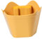 FLCPJGV Espresso Knock Box Espresso Dump Bin Espresso Machine Accessories Coffee Grounds Knock Box Coffee Bin for Hotel Household, Yellow