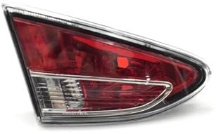 Für Mazda 2 M2 Limousine 2008-2012 Auto-Rücklicht, Rücklicht, Bremslicht, Warnsignal, Bremsleuchte, Keine Glühbirne (Links außen)