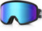 RIOROO Skibrille Herren Damen und Erwachsene,Snowboardbrille OTG 100% UV-Schutz Skibrille für brillentrager,Schneebrille Anti-Nebel Ski Goggles