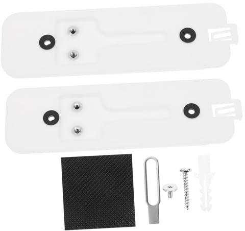 OSALADI 2pcs White Doorbell Backplate Replacement Anti-Theft Plastic Video Doorbell Mount Bracket Compatible Blink Security Video Home Door Mount Holder