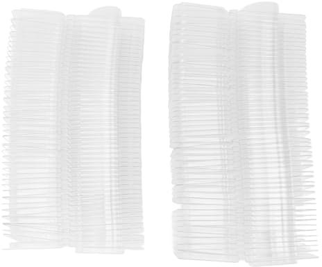 100 Packs C Plastik -Wachs -Clamshell oder Kerzenherstellung und FTS - Herzförmige Ines Day -Torten (Herzförmig)