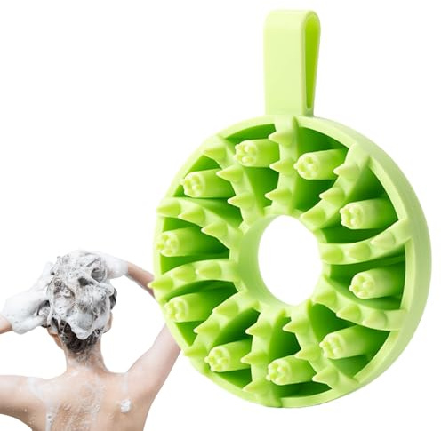 Brosse De Lavage De Cheveux Accessoire de Toilette et de Nettoyage | Grattoir Massant Cheveux Mouillés Avec Shampoing Pour la Maison le et Toute la Femmes Hommes
