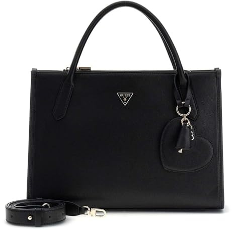 GUESS Handtasche Umhängetasche Isobel Tote Black schwarz