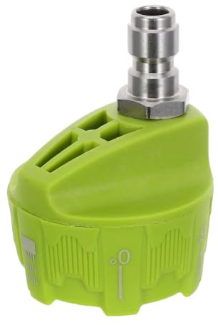 Tofficu Buse Haute Pression Prévient les Éclaboussures pour Nettoyeur Installation Rapide Plastique Vert pour Lavage de Voitures et Rainures de Terrasse
