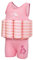 Konfidence Badeanzug mit Schwimmhilfe1 - 2 Jahre - Pink Breton Stripe