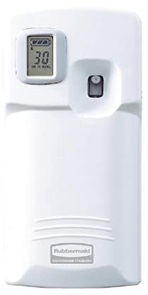 Rubbermaid Commercial Products 1817131 Microburst-Spender 3000 LCD, Plastik, weiß, 10 x 55 x 32 cm