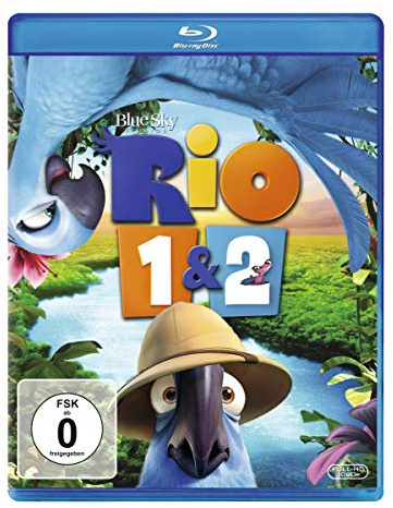 Rio 1 & 2,2 Blu-rays: USA