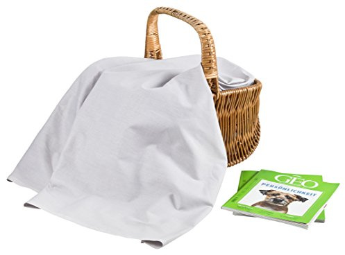 Elsterberg Premium Betttuch/Bettlaken 150x250 ohne Gummizug 100% Baumwolle 140g/m²-Silber